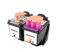 PZPSEQGM Parti di stampante Testa di stampa compatibile per vari modelli tra cui 5810 GT5810 5820 GT5820 e MOH50A MOH51A(1pcs 51A Black)