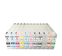 PZPSEQGM Ritrattabile reimpostazione cartuccia inchiostro Compatibile con P5000 5000 Surecolor SC-P5000 T9131 T9139 T913A T913B T913D Disponibile in 11 colori e 12 colori(11CL(VL)-Resetter)