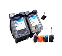 PZPSEQGM Sostituzione della cartuccia di inchiostro da 305xl riempiti compatibile con 305 xl 305 funziona con il deskjet 2710 2720 4110 4120 4130 6010 6020 6030 6420(BK)