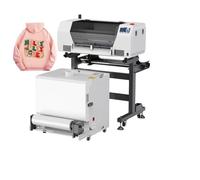 PZPSEQGM Stampante DTF A3 Plus Dimensioni Compatibile con XP600 Textile Printing Machine 33cm Stampante di trasferimento di film per maglietta Design(A3 DTF Printer4)
