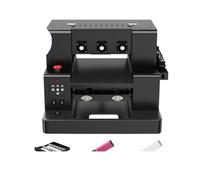 PZPSEQGM Stampante DTF Dimensione A3 con testa di stampa XP600 Compatibile per la custodia del telefono Stampa acrilica Acrilico Macchina di trasferimento DTF A3 Formato(A3 UV Printer)