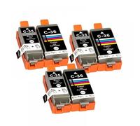 PZPSEQGM VILAXH PGI-35 PGI35 CLI-36 CLI36 Cartuccia di inchiostro compatibile per IP100 IP110 IP100B TR150 Stampanti(3SER)