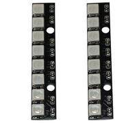 PZRT 2 PZ 8 Bit WS2812 Built-in Driver Full Color Light Development Board per la luce dello schermo a forma di pittura Camera da letto Comodino Combinazione striscia flessibile Illuminazione