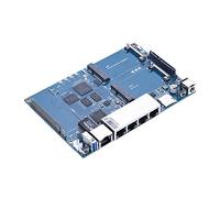 pzsmocn Banana Pi R64 Router/BPi Open Source Router/Development Board,1.35GHZ 64 Bit Dual-Core Arm Cortex-A53,Built-in 4x4n 802.11n/Bluetooth 5.0 System-on-Chip,Poe Function Support.
