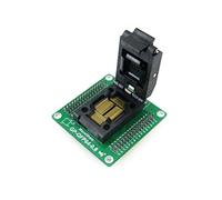 pzsmocn Clamshell Programming Connector/Converter/Adapter GP-QFP64-0.8 (With PCB), 64-Pin, 0.8mm Pitch, Yamaichi IC Test Burn-in Socket, Applied to QFP64, PQFP64, TQFP64, LQFP64 Packages.