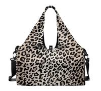 Pzuqiu Borsa da viaggio, yoga, palestra, con scomparto per scarpe e tasche per l'asciugatura bagnata, per donne e uomini, per trasportare attrezzi da allenamento, trucchi e accessori sportivi