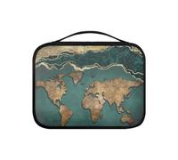 Pzuqiu PU Bibbia Copertura Valore Bibbia Donne Bibbia Borsa Portatile Bibbia Borsa da Trasporto per Bibbia Studio Attività Religiose, Mappa del mondo., Taglia unica