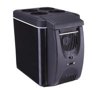Pzuryhg Car Coolers, Travel Fridge, Silent Small Coolers, 6l Travel Fridge, Shockproof Cooler, Energy-saving Coolers, Space-saving Fridge 35.5x18.5x25.5cm / 13.97x7.28x10.03 Inches Black