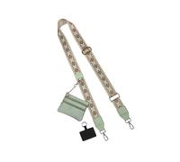 Pzuryhg Cell Phone Sling - Detachable Wallet Chain, Multipurpose Carry Tether with Secure Storage Pocket, Hands Free Mobility Performance, Ideal for Workplace Daily Commute Walking