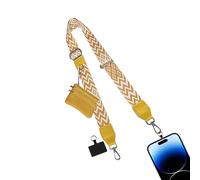 Pzuryhg Cell Phone Sling - Detachable Wallet Chain, Multipurpose Carry Tether with Secure Storage Pocket, Hands Free Mobility Performance, Ideal for Workplace Daily Commute Walking
