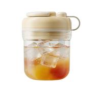 Pzuryhg Chilled Drink Cup - Leakproof Icy Liquid Flask, Space Saving Pop Open Mold with Clear Seal, Refreshing Hydration Sports Accessory, Ideal for Party Adults Bar Outdoor