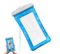 Pzuryhg Custodia protettiva per telefono - Custodia impermeabile galleggiante per touchscreen - Forniture per nuoto, immersioni, pesca, rafting, barca, viaggi, doccia, sauna, bagno, vacanze, kayak