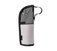 Pzuryhg Cutlery Pouch, Flatware Organizer, Travel Utensil Case, Reusable Waterproof Fabric, Zipper Closure, for Camping, Hiking, Fishing, BBQ, Lunchbox Use, 9.84x3.94 inches