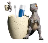 Pzuryhg Dinosaur Pen Holder, Desk Organizer, Cute Stationery, Decorative Accessories, Large Capacity Holder, Desktop Storage, Fashion Organizer, Supplies, Kids Desk Decor, Unique for Kids