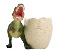 Pzuryhg Dinosaur Pen Holder, Desk Organizer, Cute Stationery, Decorative Accessories, Large Capacity Holder, Desktop Storage, Fashion Organizer, Supplies, Kids Desk Decor, Unique for Kids