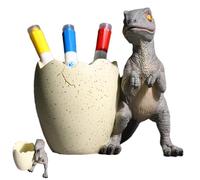Pzuryhg Dinosaur Pen Holder, Desk Organizer, Decorative Accessories, Cute Fashion, Desktop Accessories, Storage Organizer, Large Capacity, Supplies, Writing Instruments, Fun Desk Decor
