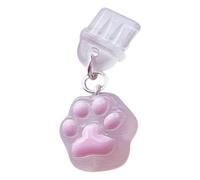 Pzuryhg Dust Plug Charm - Charging Port Protector, Decorative Phone Port Seal with Vibrant Crystal Accents, Debris Prevention Shield Function, Ideal for Jewelry Making Smartphone Styling