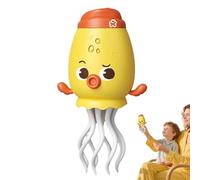 Pzuryhg Electric Dancing Octopus Toy, Interactive Musical Robot, ABS USB Rechargeable Design, Automatic Obstacle Avoidance, Colorful Lights and Sounds, Parent-Child Playtime, 11x8.2x20cm
