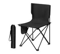 Pzuryhg Foldable Camping Chair, Camping Stool, Portable Outdoor Gear, Heavy-Duty Support 286 LBS, With Storage Bag, Blue Standard Size, For Travel, Picnic, Festival, Hiking, Backpacking, Fishing
