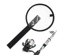 Pzuryhg Lure Wrap - Clear Bait Storage Sleeve, Transparent Fishing Tackle Protector with Hook Guard Mesh Panel Design, Preventing Coverage Function, Ideal for Bass Catfish Saltwater Freshwater Lake