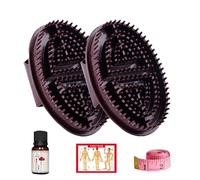 Pzuryhg Meridian Brush, Professional Custom Meridian Brush, Electric Cellulite Meridian Brush Massager, capricorns Meridian Massage Brush, Full Body Relaxation necessity Oil Massage Comb, Acupoint Map