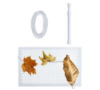 Pzuryhg Pool Skimmer Shield, Pool Skimmer Leaf Guard, Screen Professional Mesh Net, Endurable Materials, Heavy-Duty for Poolside Drainage Ditch, Hot Tub, 15.3x9.8 Inches