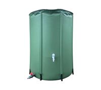 Pzuryhg Portable Rain Barrel Water Collector, Large Capacity Outdoor Water Storage Tank for Garden, Lawn, And Rain Collection System, Eco-Friendly Container, Aqua Saving