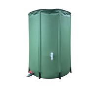 Pzuryhg Portable Rain Barrel Water Collector, Large Capacity Outdoor Water Storage Tank for Garden, Lawn, And Rain Collection System, Eco-Friendly Container, Aqua Saving