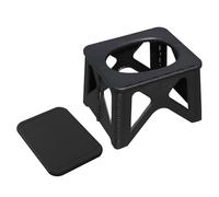 Pzuryhg Portable Toilet Seat, Folding Camping Stool, Adult Potty Bench, Compact Design, Lightweight Frame, Quick Setup, Easy Carry, Stable Support, Hiking, Tent, RV, Fishing, Travel