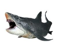Pzuryhg Shark Toys, Realistic Shark Statue, Educational Learning Tool, Decorative Animal Collectible for Sea Education, Classroom Teaching, Pretend Play, 10.63x5.51x3.94 inches