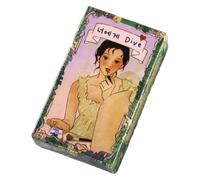 Pzuryhg Tarot Card Set, Tarot Prediction, Beginner Tarot Cards, Divination, English, Oracle, Easy Reading for Gatherings