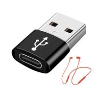 Pzuryhg USB Adapter - Type C Charging Converter, Portable PD Fast Power Connector with Compact Heat Control Design, Stable Data Support, Ideal for Phone Tablet Laptop Travel