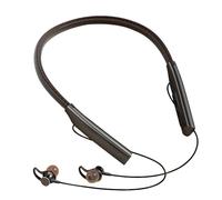 Pzuryhg Wrohto Neckband Wireless Headphones V5.0, 400mah Battery, In-Ear Sports Earbuds with 10m Range,10 meters Portable Around-Neck Headset for Walking, Conference Calls, and Daily Use