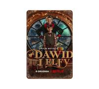 PZXXUEHY David Christmas Magic PosterWall Decor Art Metal Tin Poster Modern Bar Decorations30x20cm