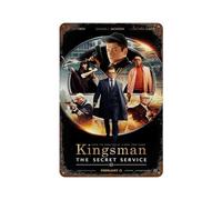PZXXUEHY Kingsman Academy Movie PosterWall Decor Art Metal Tin Poster Modern Bar Decorations30x20cm