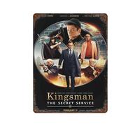 PZXXUEHY Kingsman Academy Movie PosterWall Decor Art Metal Tin Poster Modern Bar Decorations40x30cm