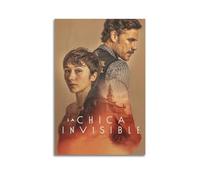 PZXXUEHY Poster decorativo da parete con ragazza invisibile, stampa artistica su tela, poster decorativo per camera da letto, per camera da letto, 20 x 30 cm