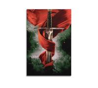 PZXXUEHY Poster decorativo da parete su tela, motivo King Arthur, stampa moderna, per camera da letto, per camera da letto, 50 x 75 cm