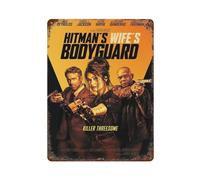 PZXXUEHY Poster del film Killer Wife's BodyguardWall Decor Art Metal Tin Poster Modern Bar Decorations40x30cm