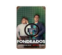 PZXXUEHY Poster di film in prestito crowdfunding Decorazione da parete Art Metal Tin Poster Modern Bar Decorations30x20cm