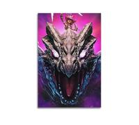 PZXXUEHY Tiny Tinas' Wonderland Game Poster decorativo su tela, poster decorativo da parete e stampa artistica moderna per camera da letto (50 x 75 cm)