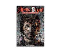 PZYASX James Blunt - Poster da parete impermeabile con scritta "All The Lost Souls", adatto per ufficio, camera da letto, soggiorno, 30 x 45 cm, senza cornice