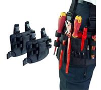 PZZPPU Holster Z 2.0 Tools,with Belt Clip,Repair Tool Bag Around Your Leg,Multifunctional Mini Tool Organizer Pouch for Electrician for Automotive,Craftsman,Carpenter,Construction