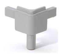 Q 4502 Mag angolo Profilo di chiusura per Male alugrau