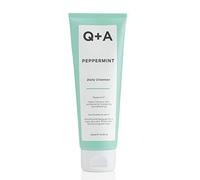 Q+A Detergente giornaliero alla menta piperita. Un delicato lavaggio del viso per energizzare e rinfrescare la pelle. 125ml/4.4fl.oz