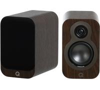 Q ACOUSTICS 3010C WALNUT COPPIA DIFFUSORI DA LIBRERIA GARANZIA UFFICIALE