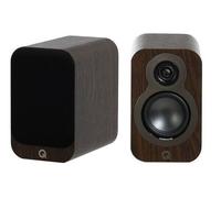 Q ACOUSTICS 3010C WALNUT COPPIA DIFFUSORI DA LIBRERIA GARANZIA UFFICIALE