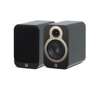 Q Acoustics 3030c Diffusore Passivo da Scaffale (Coppia) Nero Satin