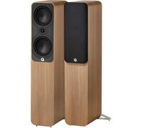 Q Acoustics 5050 rovere chiaro (confezione da 2) - Diffusore a colonna, 175 W, Bass-reflex, 6 ohm