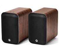 Q Acoustics Altoparlanti Bluetooth M20 - Sistema musicale wireless HD Noce - Tweeter 0.9", Mid Bass/Driver 4.9", Freq. Risposta 55Hz22kHz, Crossover Freq. 2.4kHz - Altoparlanti alimentati